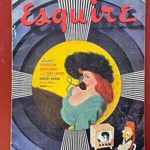 "ESQUIRE ~ The Magazine for Men" , November 1950